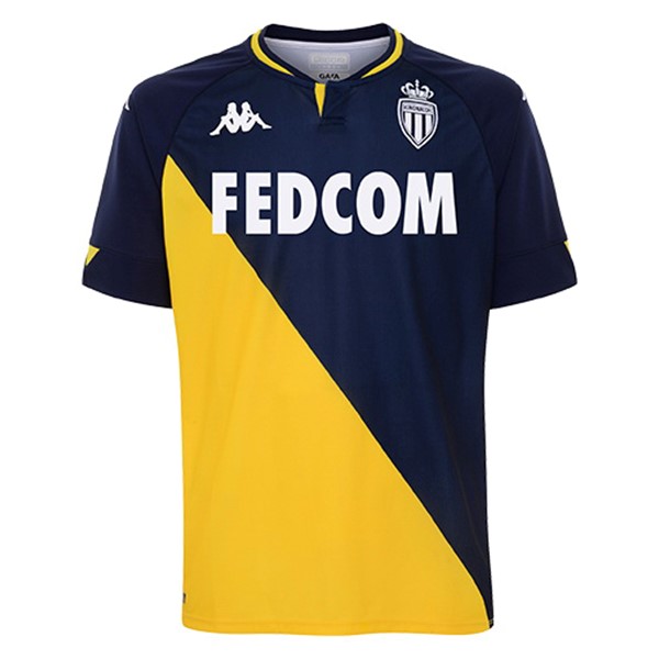 Tailandia Camiseta AS Monaco 2ª 2020/21 Amarillo